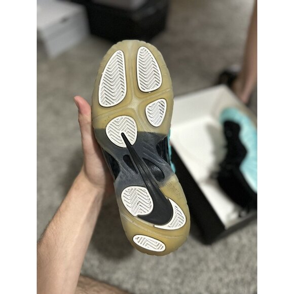 Nike Air Foamposite Pro Island Green 2017 Size 6.5 - Picture 3 of 3